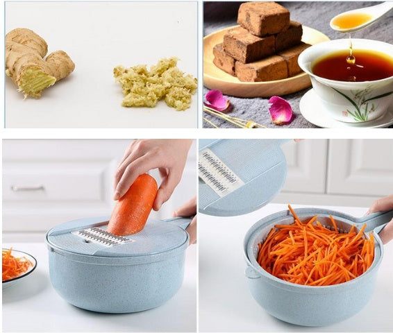 8-in-1 Vegetable Slicer for Faster, Easier Meal Prep