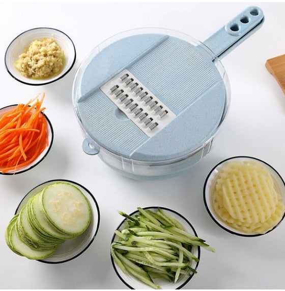 8-in-1 Vegetable Slicer for Faster, Easier Meal Prep