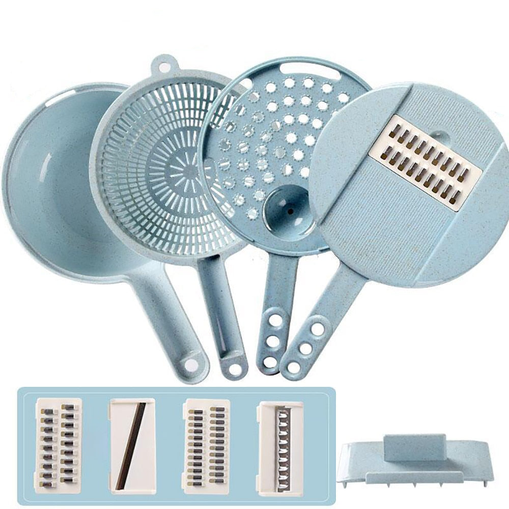 8-in-1 Vegetable Slicer for Faster, Easier Meal Prep