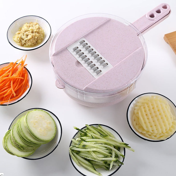 8-in-1 Vegetable Slicer for Faster, Easier Meal Prep